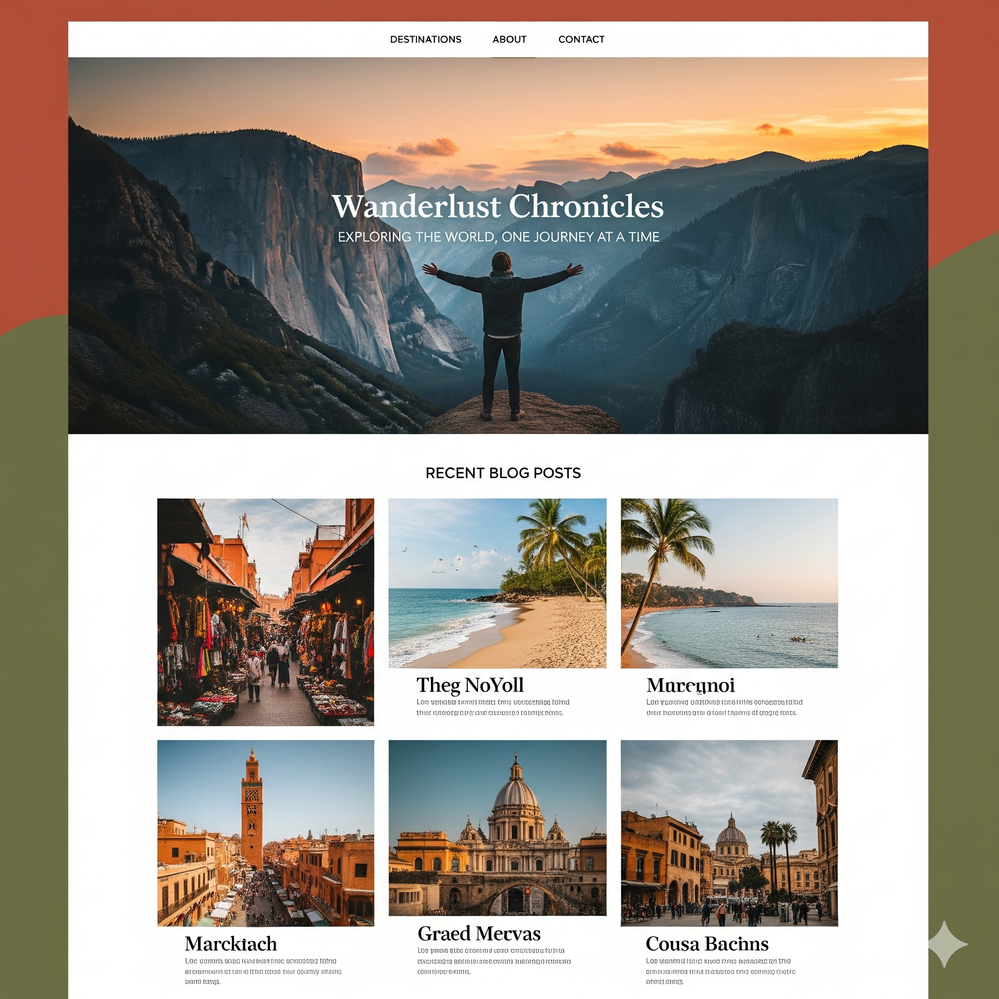 Blog for "Travel Wanderer"